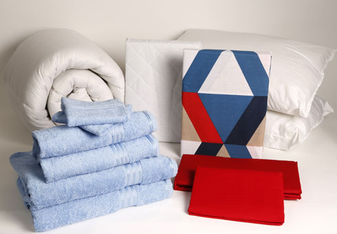 Student Linen Home Comfort Plus Pack - Geometric Pattern Duvet Cover-2897