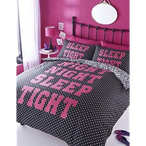 Student Linen Home Comfort Plus Pack - Night Night Sleep Tight Duvet Cover-0