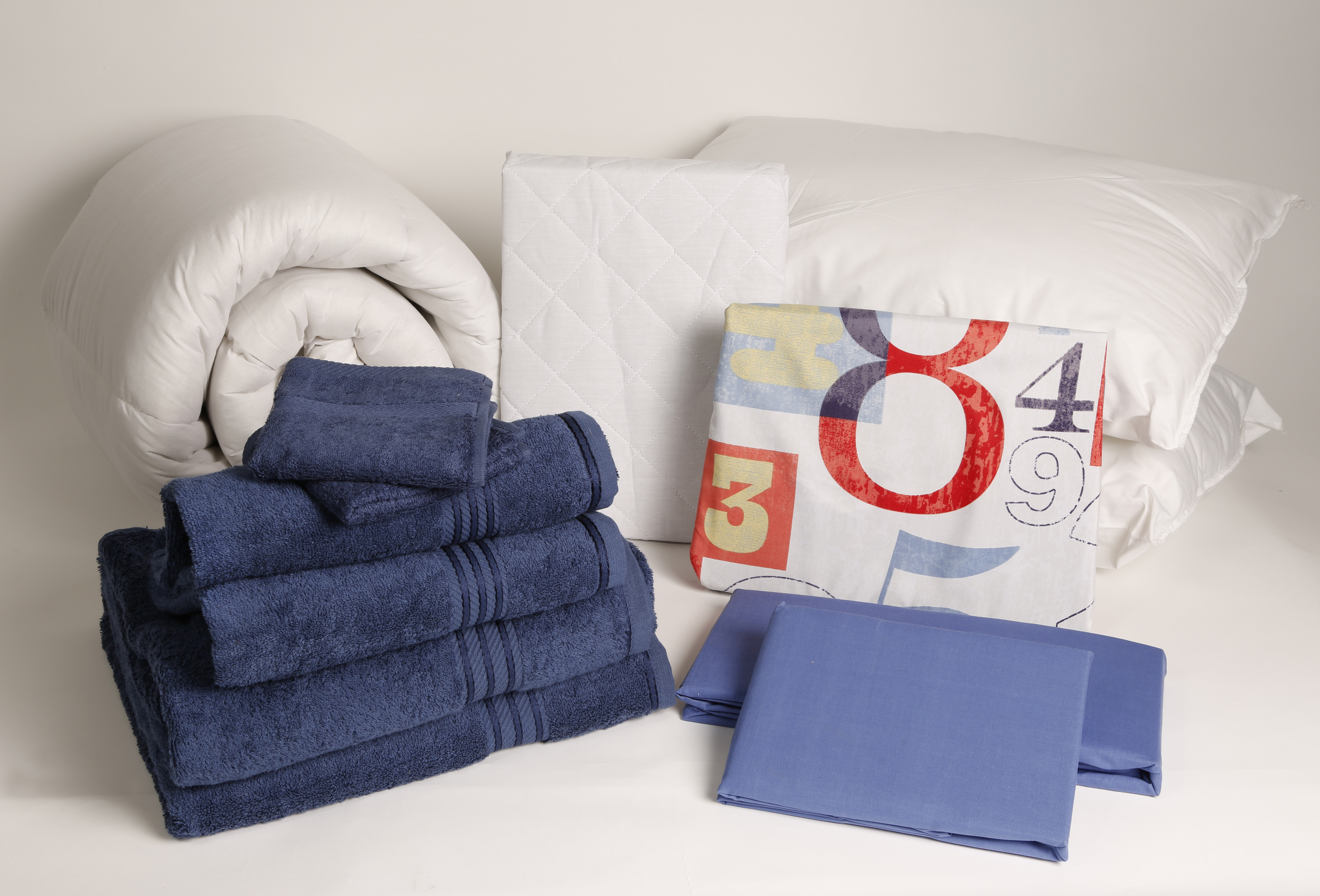 Student Linen Home Comfort Pack - Numbers Duvet Cover-2940